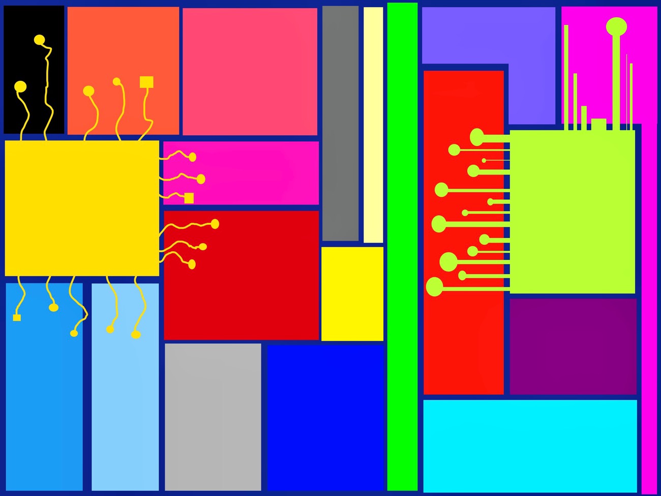 Solve Bloop jigsaw puzzle online with 130 pieces