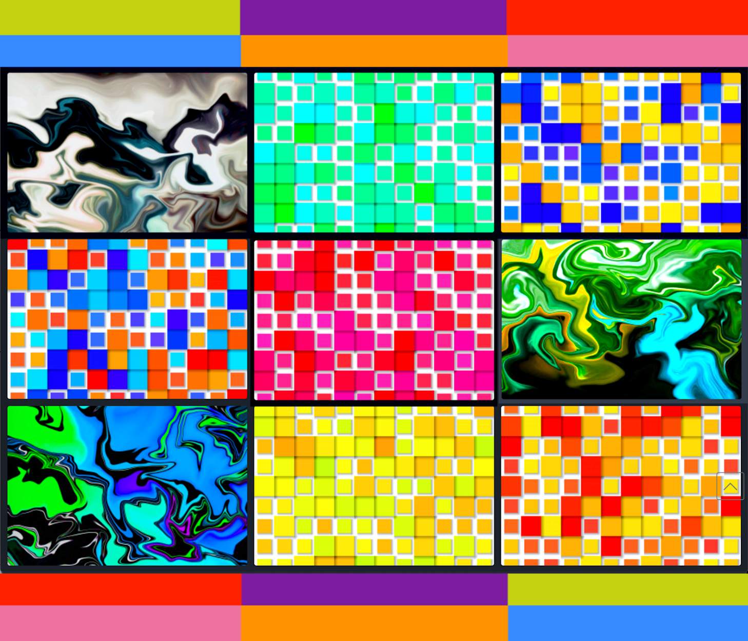Solve Colorful patterns jigsaw puzzle online with 120 pieces
