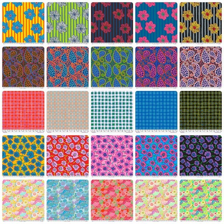 Solve Funky Patterns jigsaw puzzle online with 81 pieces