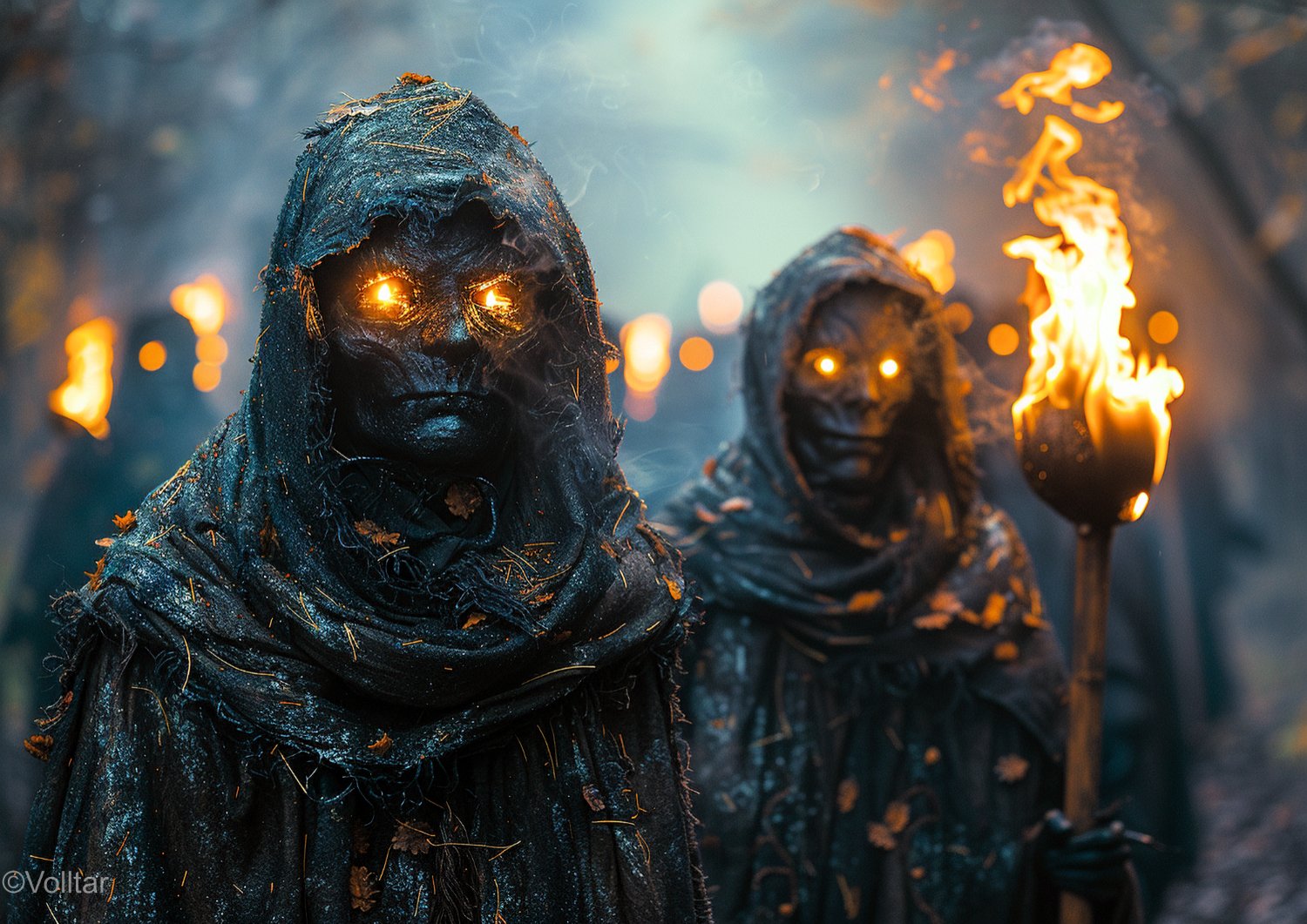 Solve Halloween Incoming 44 jigsaw puzzle online with 12 pieces