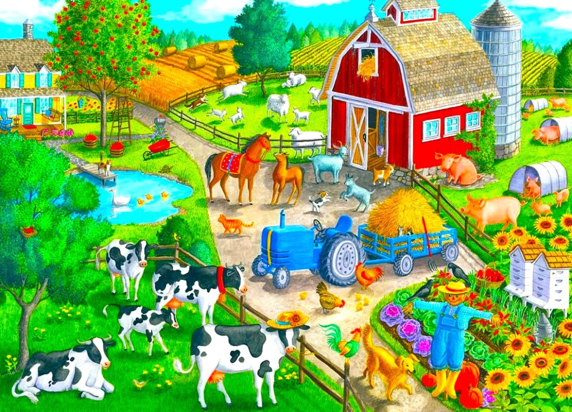 Solve Farm Jigsaw Puzzle Online With 352 Pieces