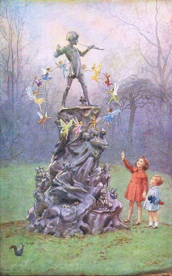 Solve Peter Pan and Friends jigsaw puzzle online with 160 pieces