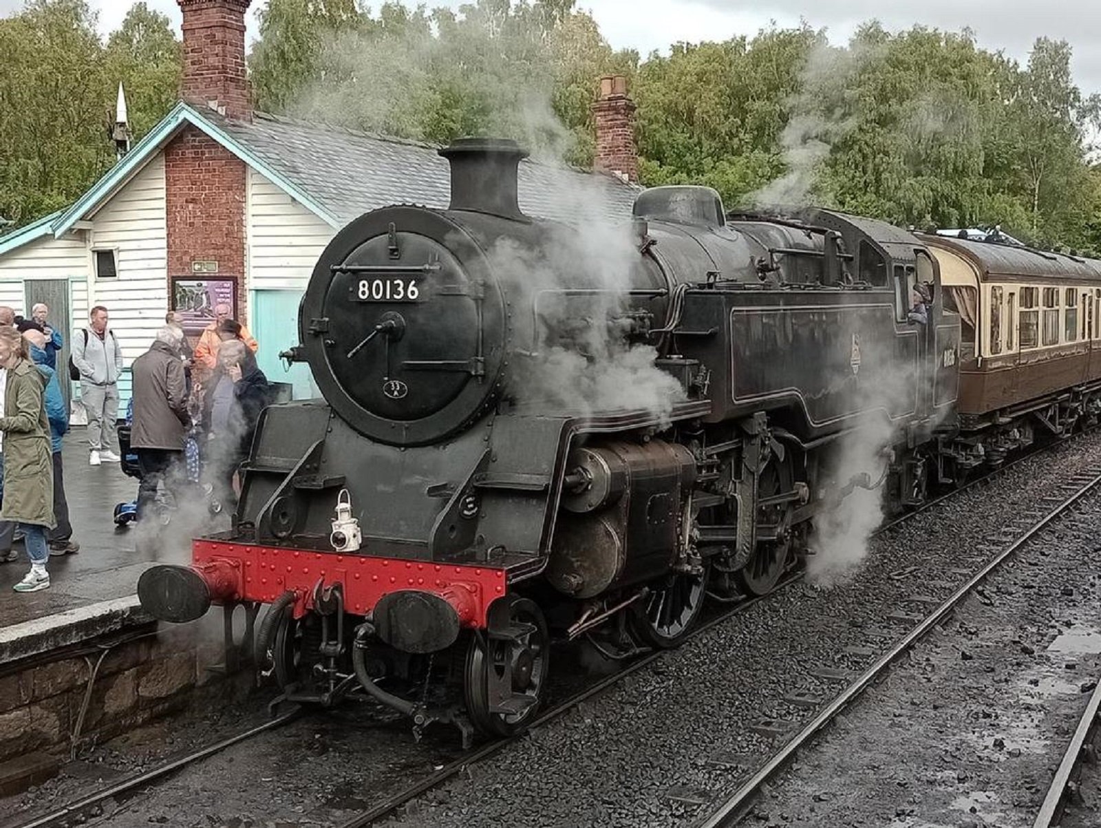 Solve BR Standard Class 4MT 2-6-4T 80136 at Grosmont. jigsaw puzzle ...