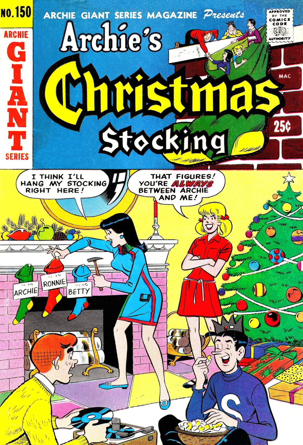 Solve Archie (Dec 1968) jigsaw puzzle online with 96 pieces