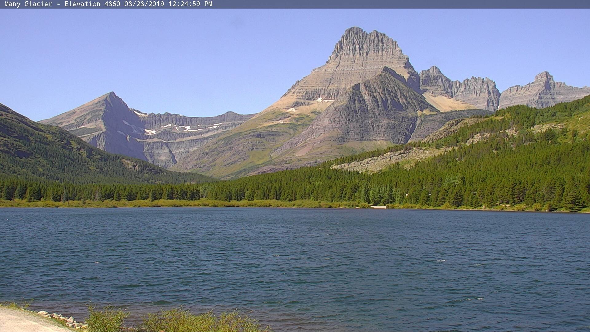 Solve Many Glacier cam, Glacier National Park 82819 jigsaw puzzle
