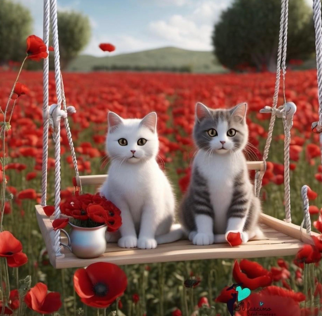 Poesje Rode Solve poesjes jigsaw puzzle online with 256 pieces