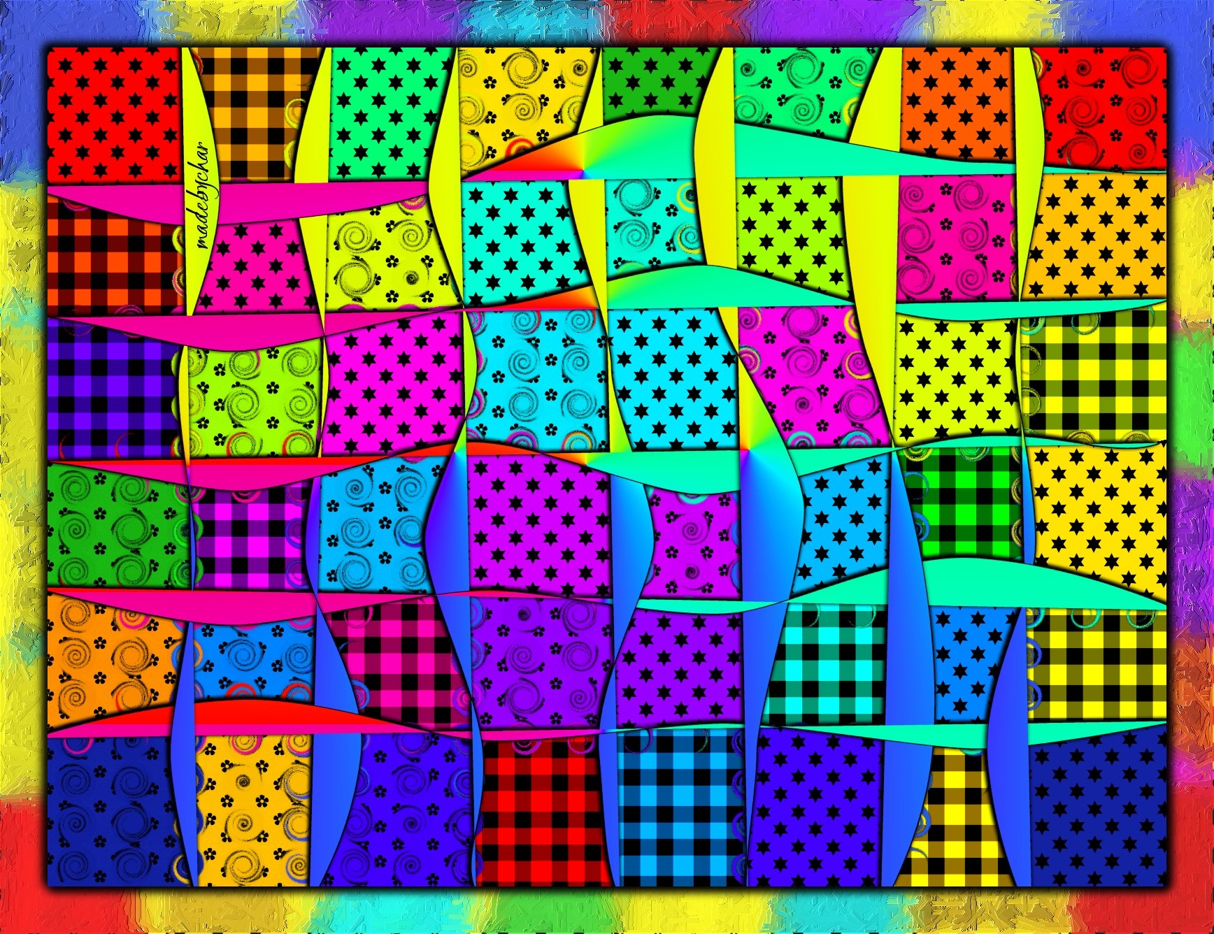 Line Puzzels Solve Undulating Lines... jigsaw puzzle online with 594 pieces