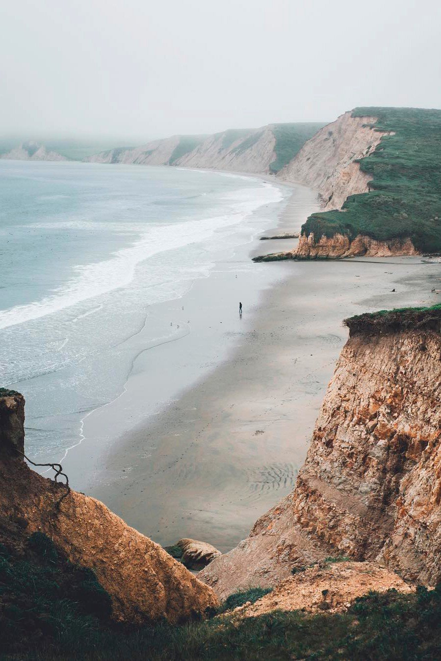 Solve California Coast (not a bright sunny day) jigsaw puzzle online ...