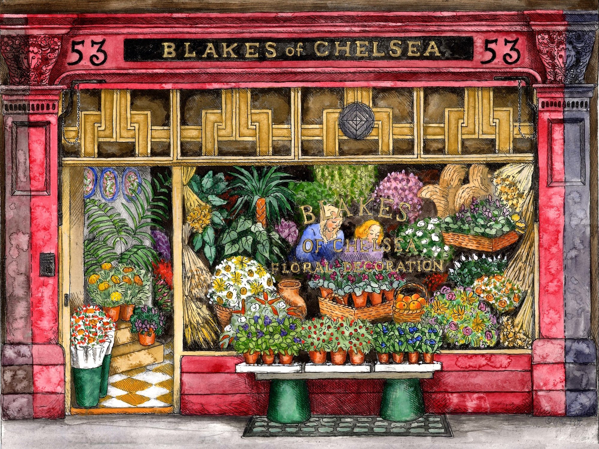 Solve Blakes of Chelsea jigsaw puzzle online with 352 pieces