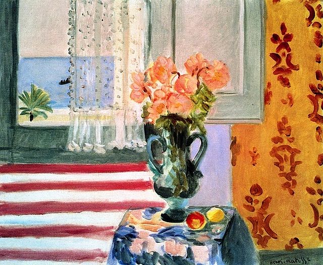 Solve Henri Matisse, Flowers in Front of a Window (1924) jigsaw
