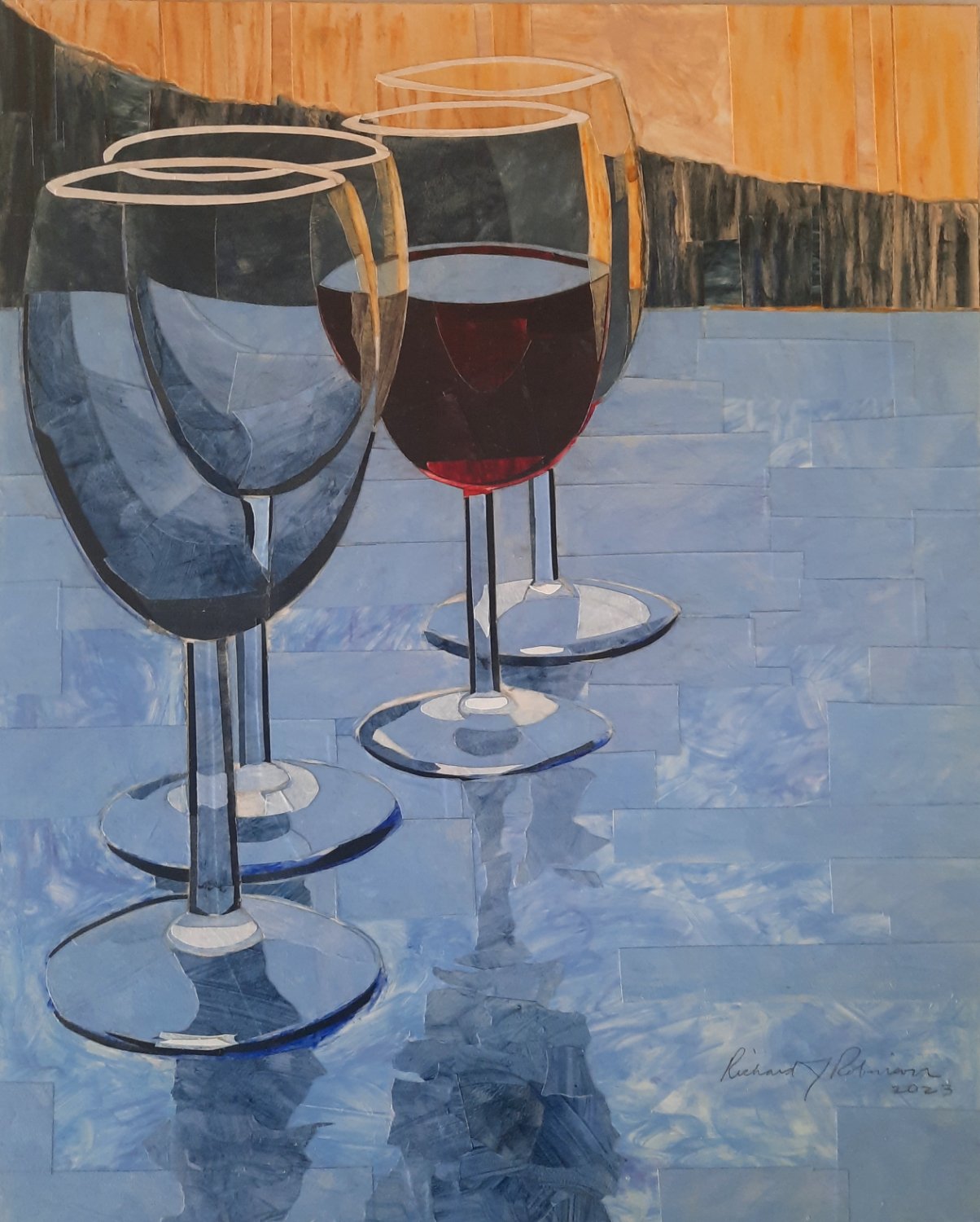 Solve "4 glasses" jigsaw puzzle online with 154 pieces