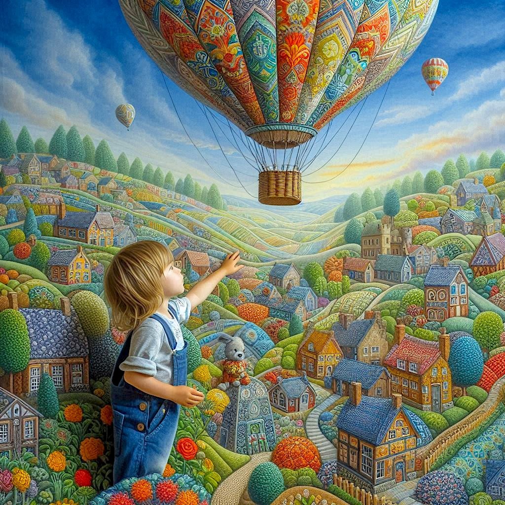 Solve Land of Imagination jigsaw puzzle online with 196 pieces