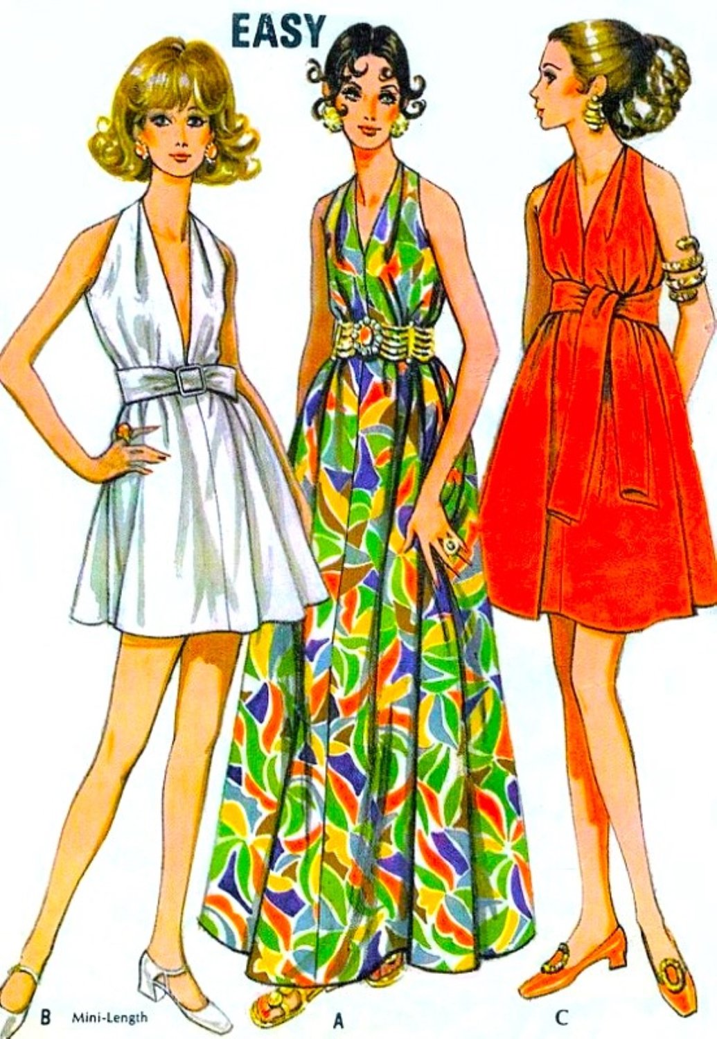 Solve Sixties Cocktail Dresses jigsaw puzzle online with 140 pieces