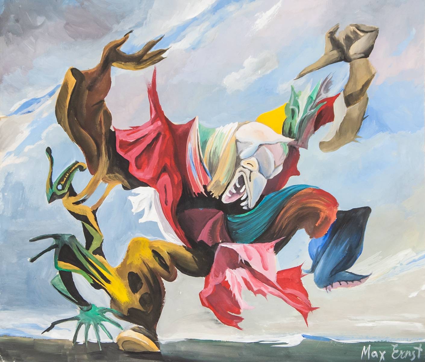 Solve Max Ernst 1891 1976 The Triumph Of Surrealism 1937 Jigsaw 
