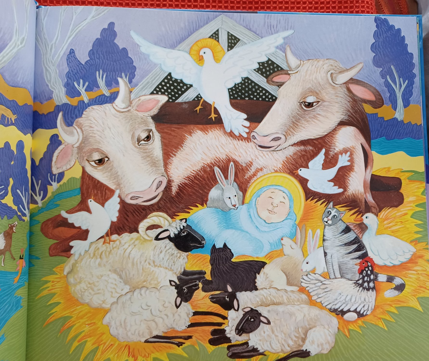 Solve Each animal, in turn, tells the role they played in the story