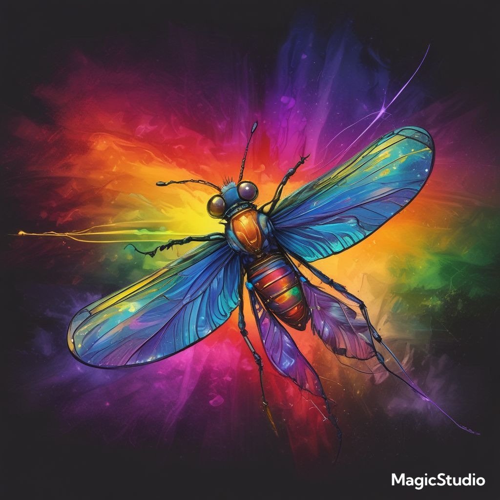 Solve ★⭒𝐀𝐈 𝐀𝐫𝐭 - 𝐀𝐛𝐬𝐭𝐫𝐚𝐜𝐭 𝐅𝐥𝐲⭒★ jigsaw puzzle online with 100 pieces