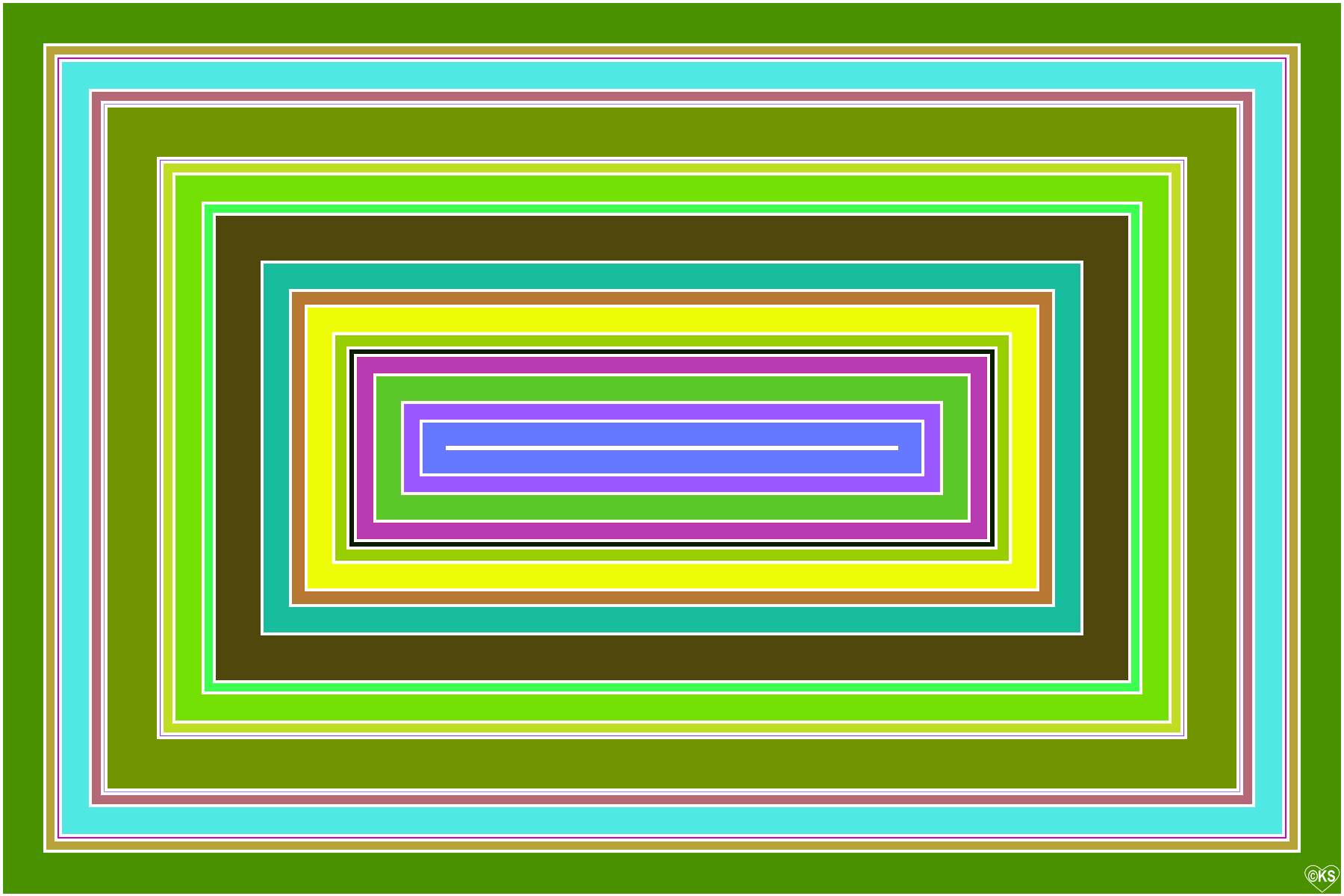 Solve Concentric Rectangles!! ~ H jigsaw puzzle online with 600 pieces