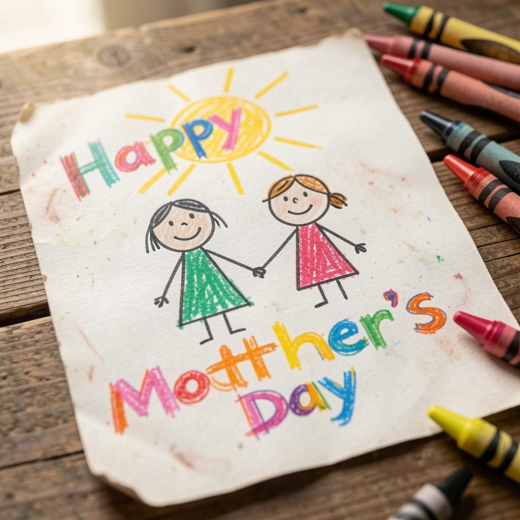 Solve Happy Mother's Day jigsaw puzzle online with 49 pieces