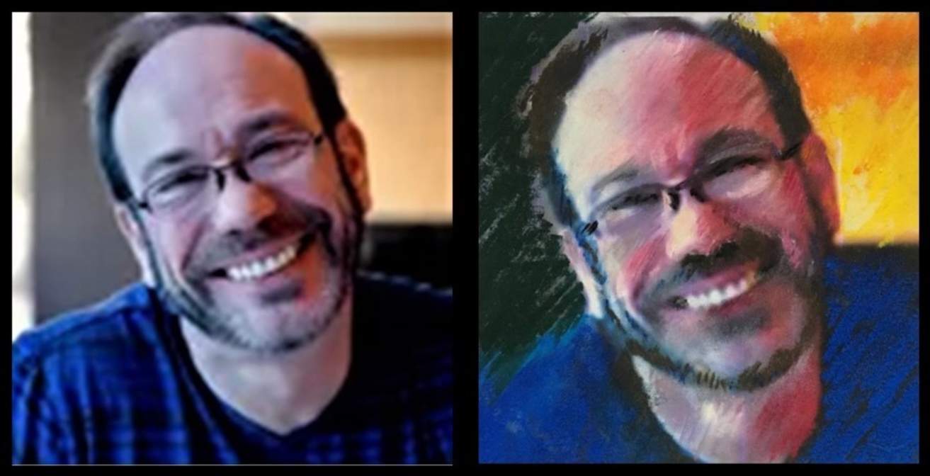 Solve Portrait of JB jigsaw puzzle online with 18 pieces