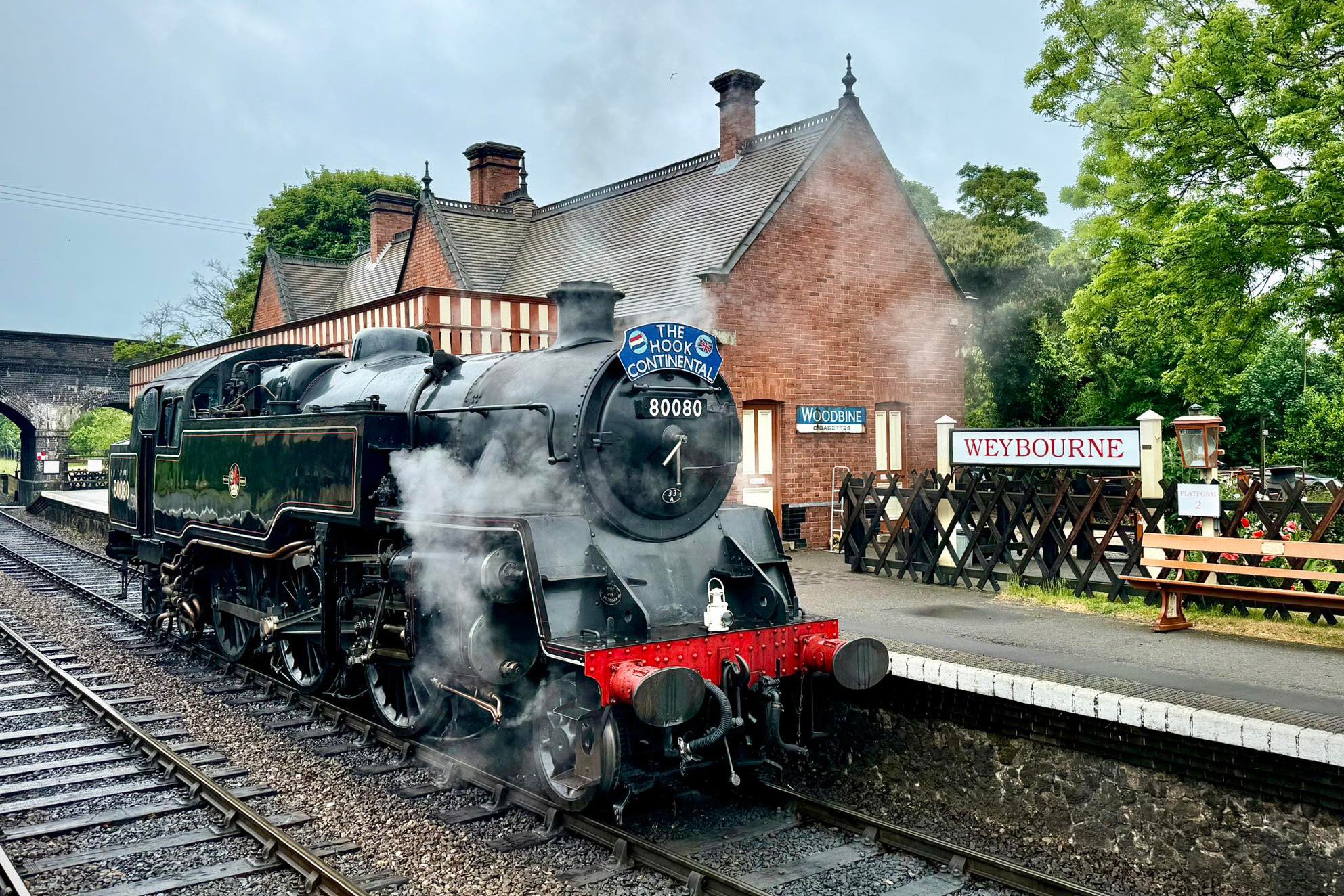 Solve BR Standard Class 4MT 2-6-4 80080 at Weybourne. jigsaw puzzle ...