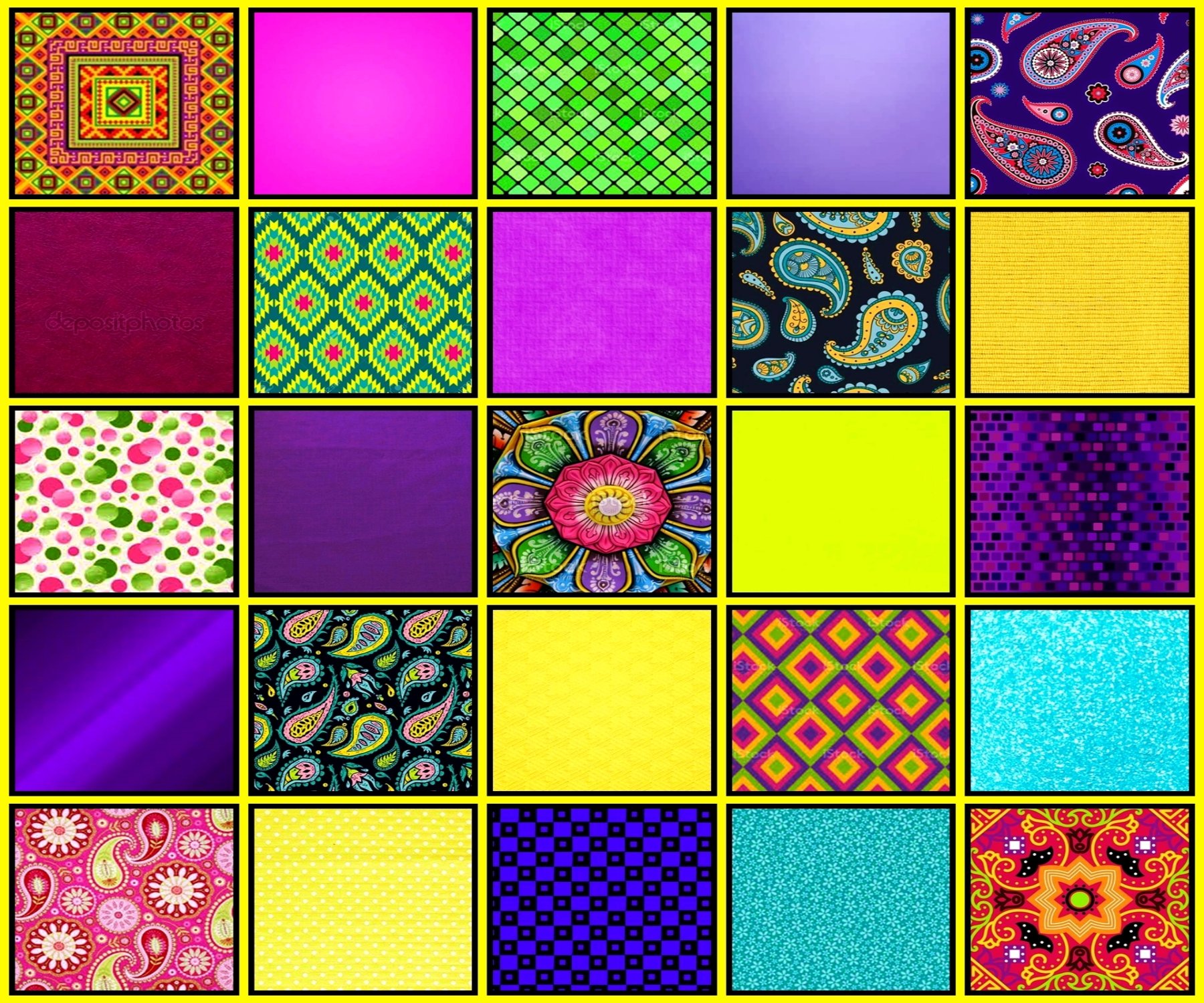 Solve Fancy Fabrics (W) jigsaw puzzle online with 252 pieces