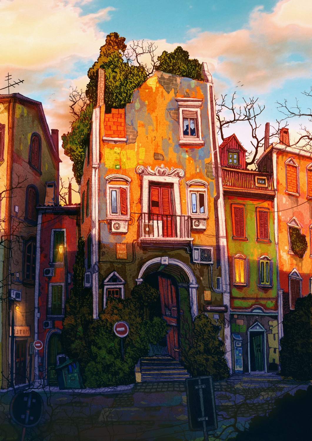 Solve "Takeover" by Francisco Fonseca jigsaw puzzle online with 315 pieces