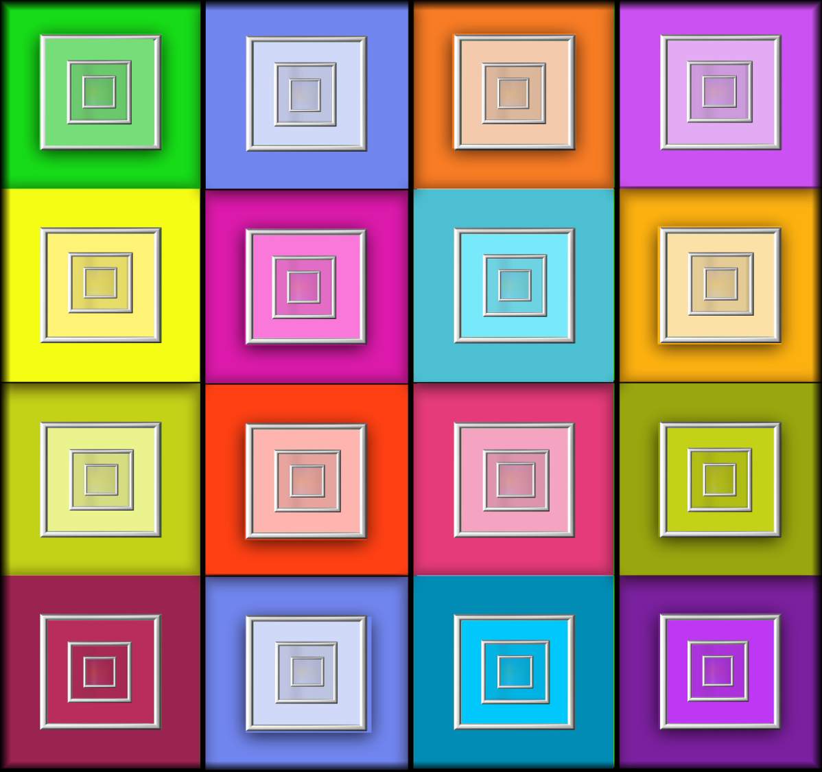 Solve LITTLE BOXES, LITTLE BOXES jigsaw puzzle online with 36 pieces