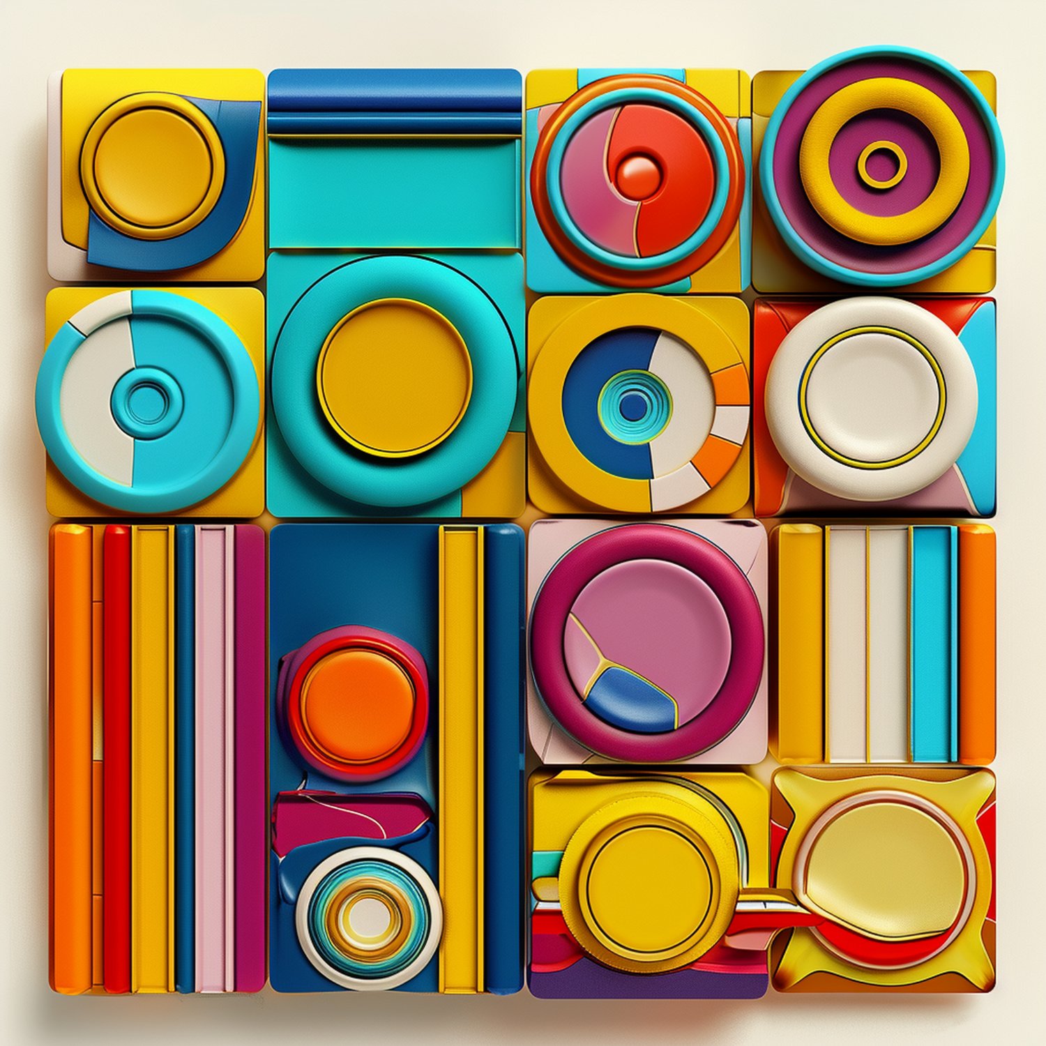 Solve Pattern jigsaw puzzle online with 81 pieces