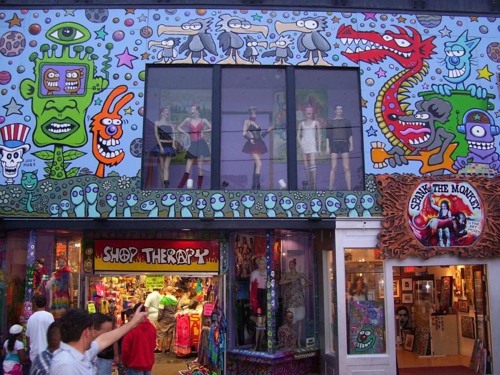 Solve Shop Therapy Provincetown MA Joey Mars artwork jigsaw puzzle