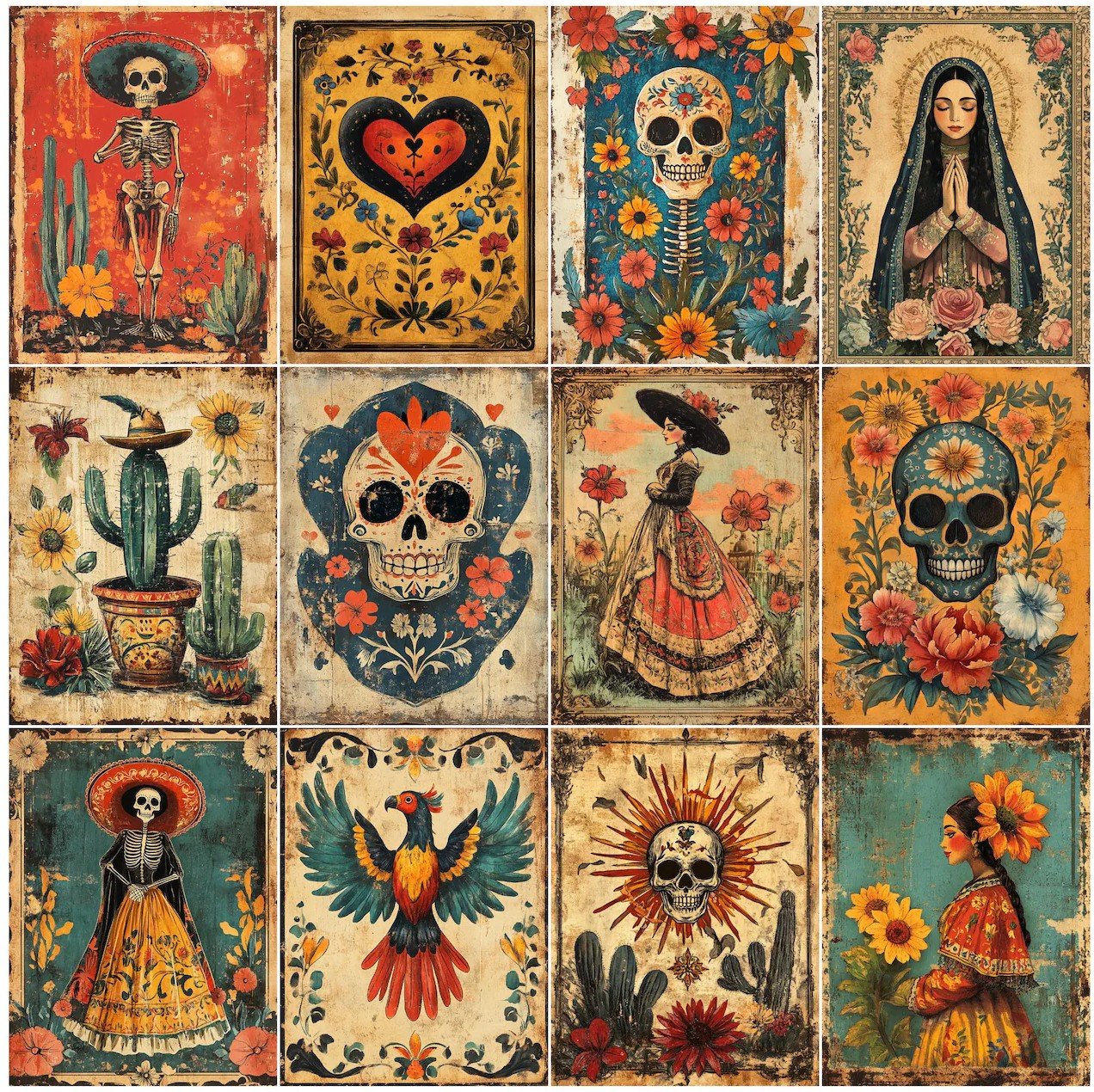 Solve Dia de los Muertos Calavera jigsaw puzzle online with 306 pieces
