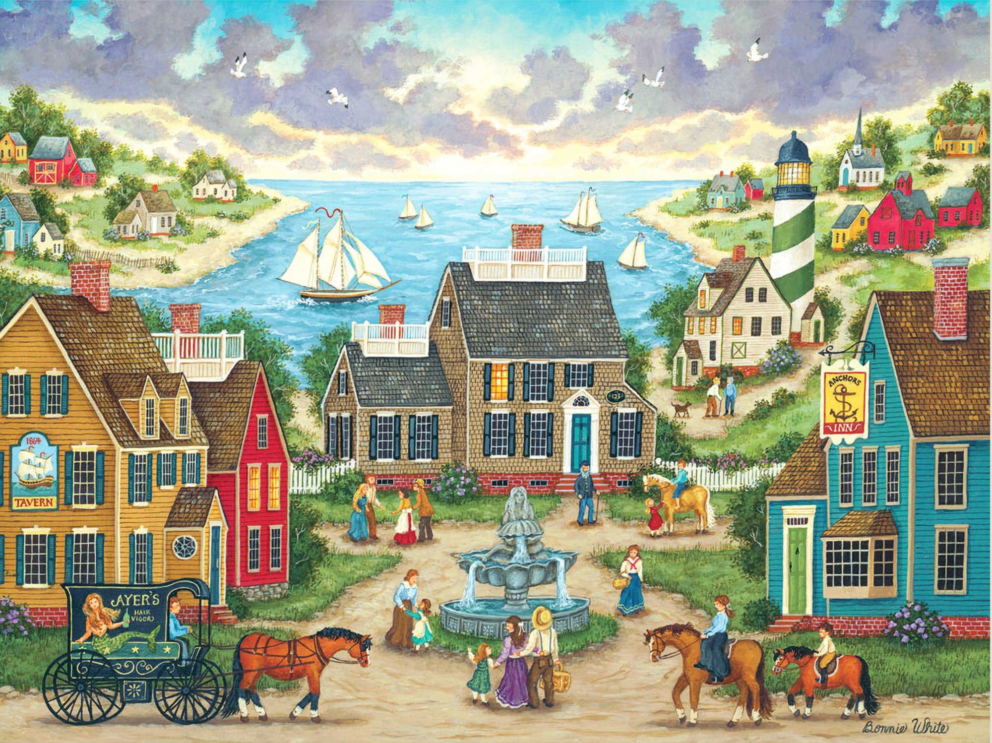 Solve Mermaid's Watch jigsaw puzzle online with 130 pieces