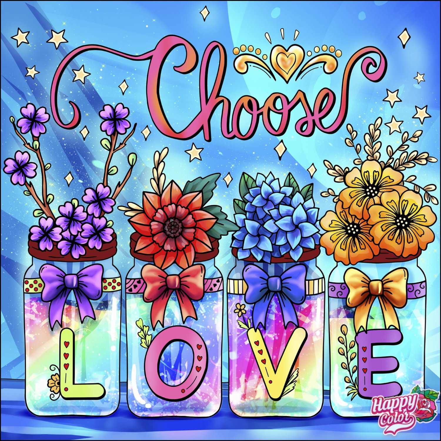 Solve PUZZLE - Choose Love jigsaw puzzle online with 400 pieces