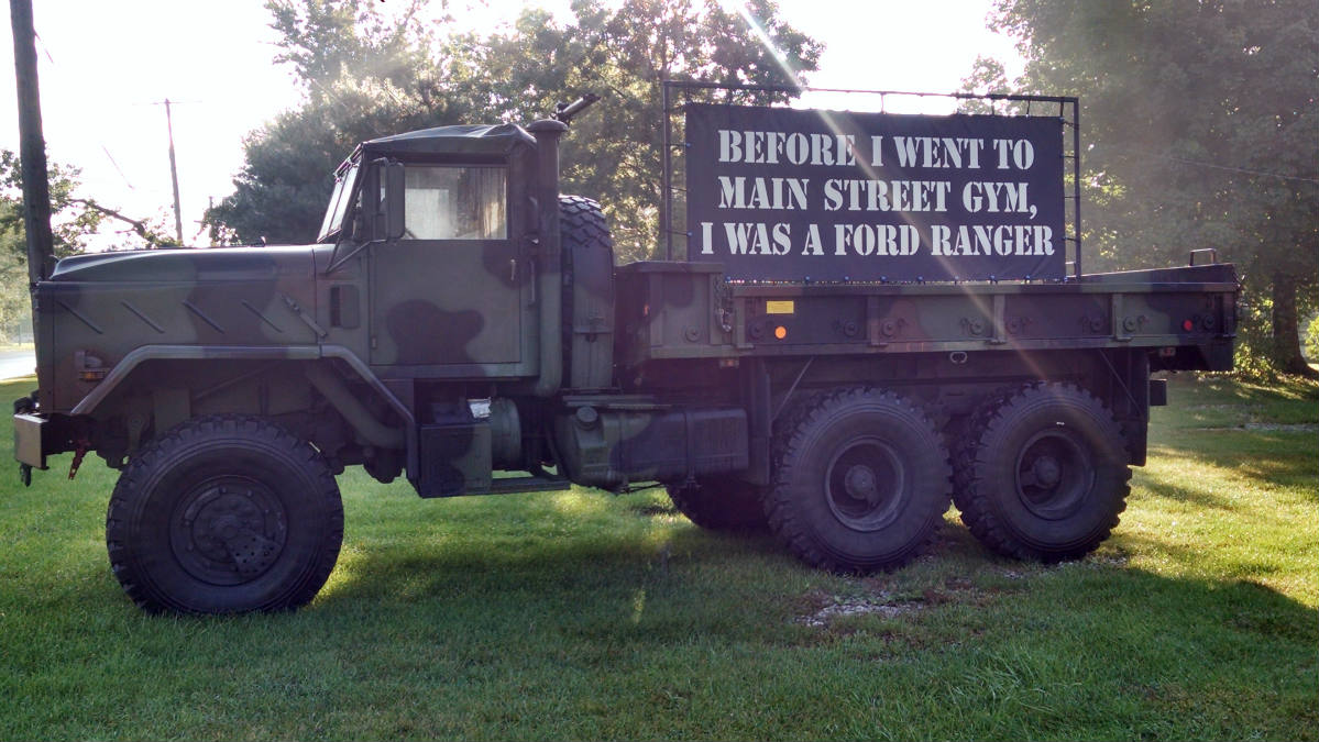 Solve Ohio Army National Guard Truck jigsaw puzzle online with 84 pieces