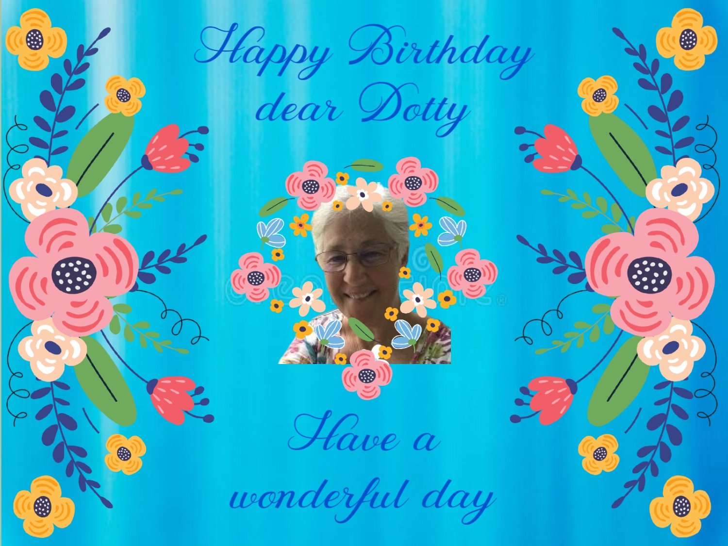 Solve Happy Birthday dear Dotty (dotshell) jigsaw puzzle online with 12 ...