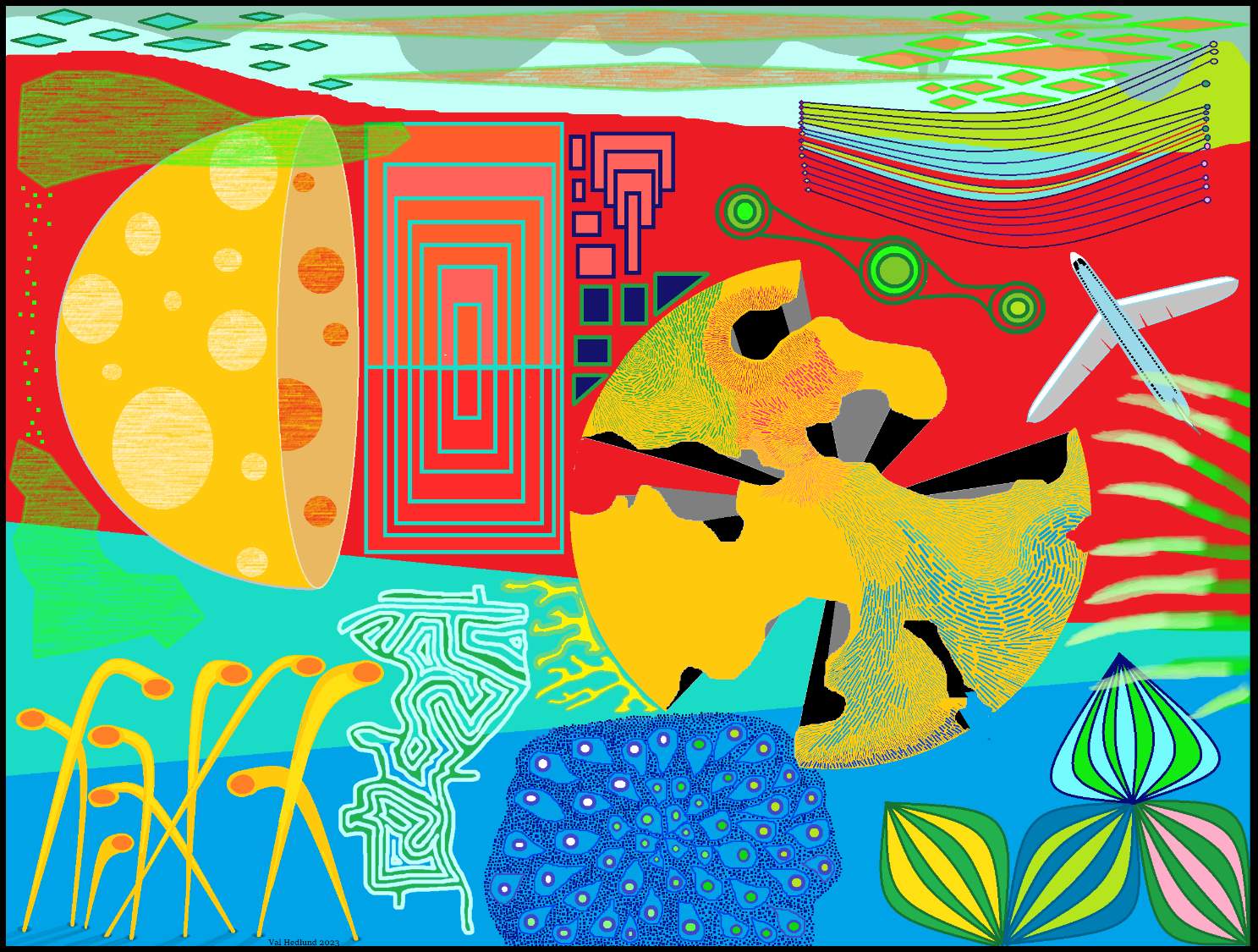 Solve Sphere remnants jigsaw puzzle online with 48 pieces