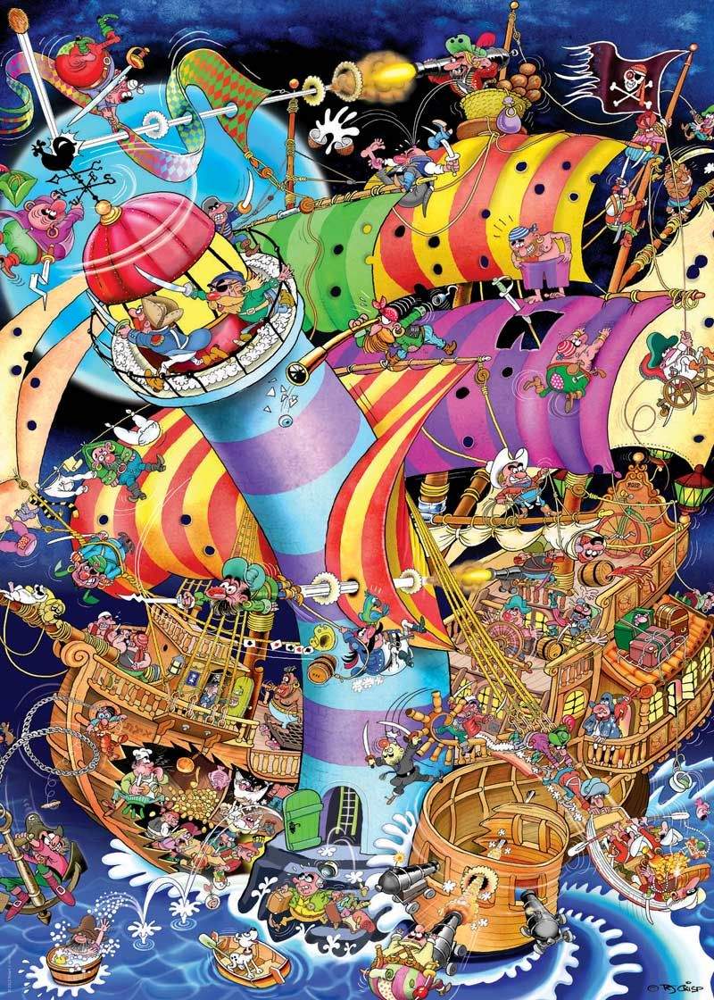 Solve Lighthouse Crash jigsaw puzzle online with 234 pieces