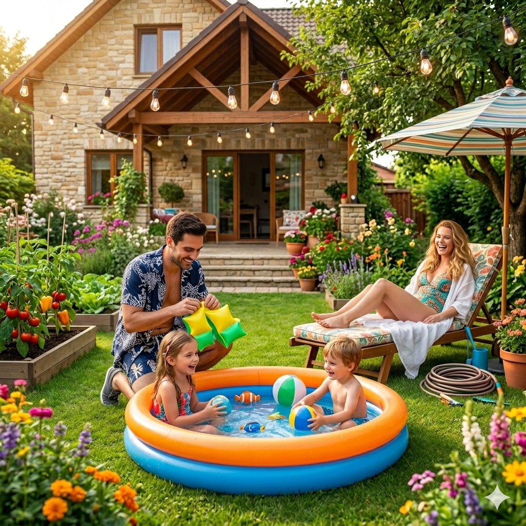 Solve [0602-4] Inflatable Fun jigsaw puzzle online with 121 pieces