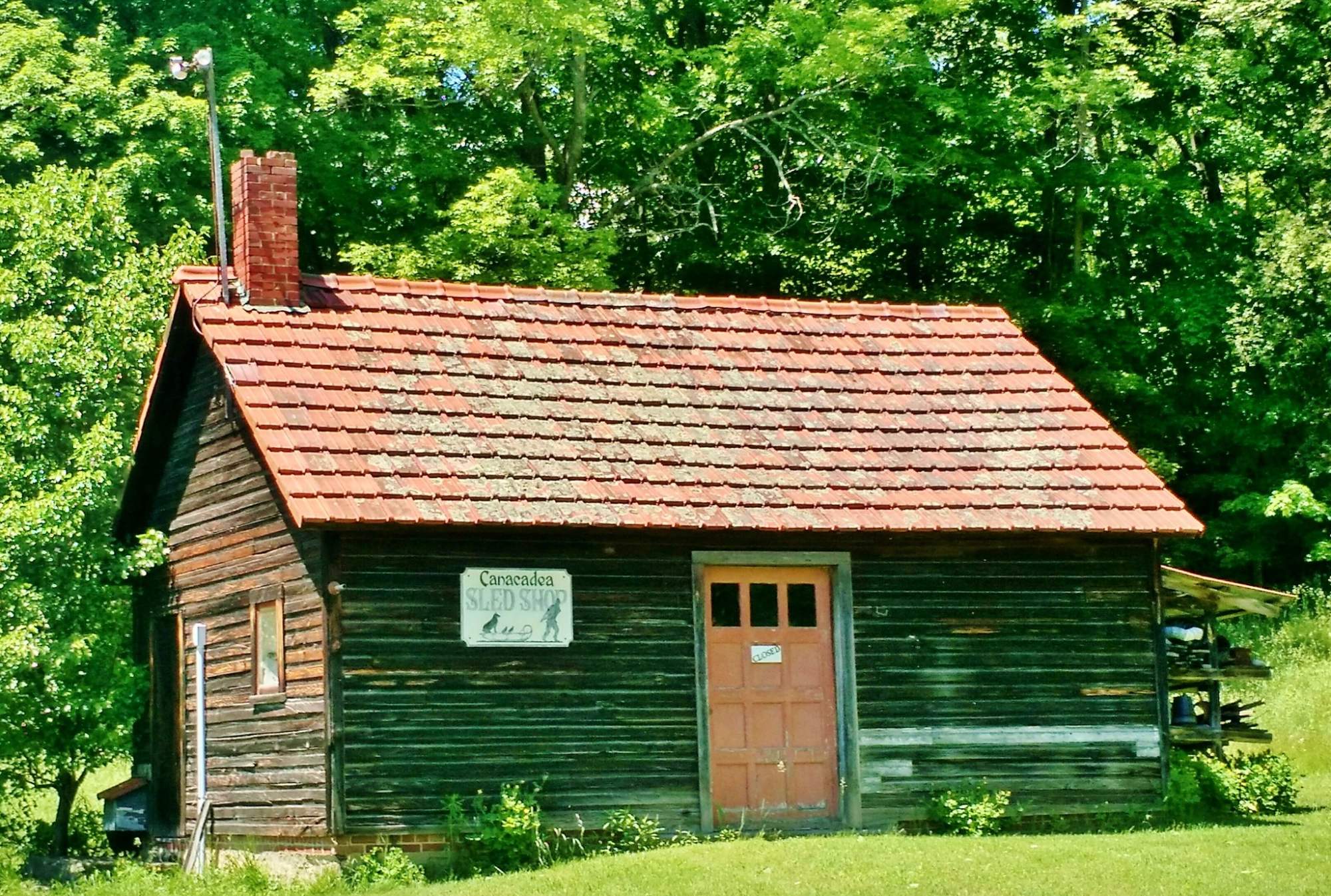 Solve Canacadea Sled Shop Alfred Station NY Kevin Palmiter jigsaw