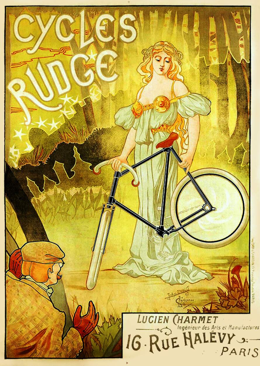 Solve Cycles Rudge, 1911, by Jacques Debut (French) jigsaw puzzle