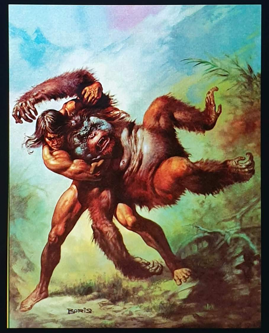 Solve TARZAN AND THE FOREIGN LEGION 22 jigsaw puzzle online with 48 pieces