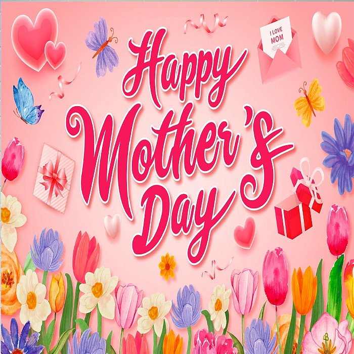 Solve Happy Mother's Day jigsaw puzzle online with 81 pieces