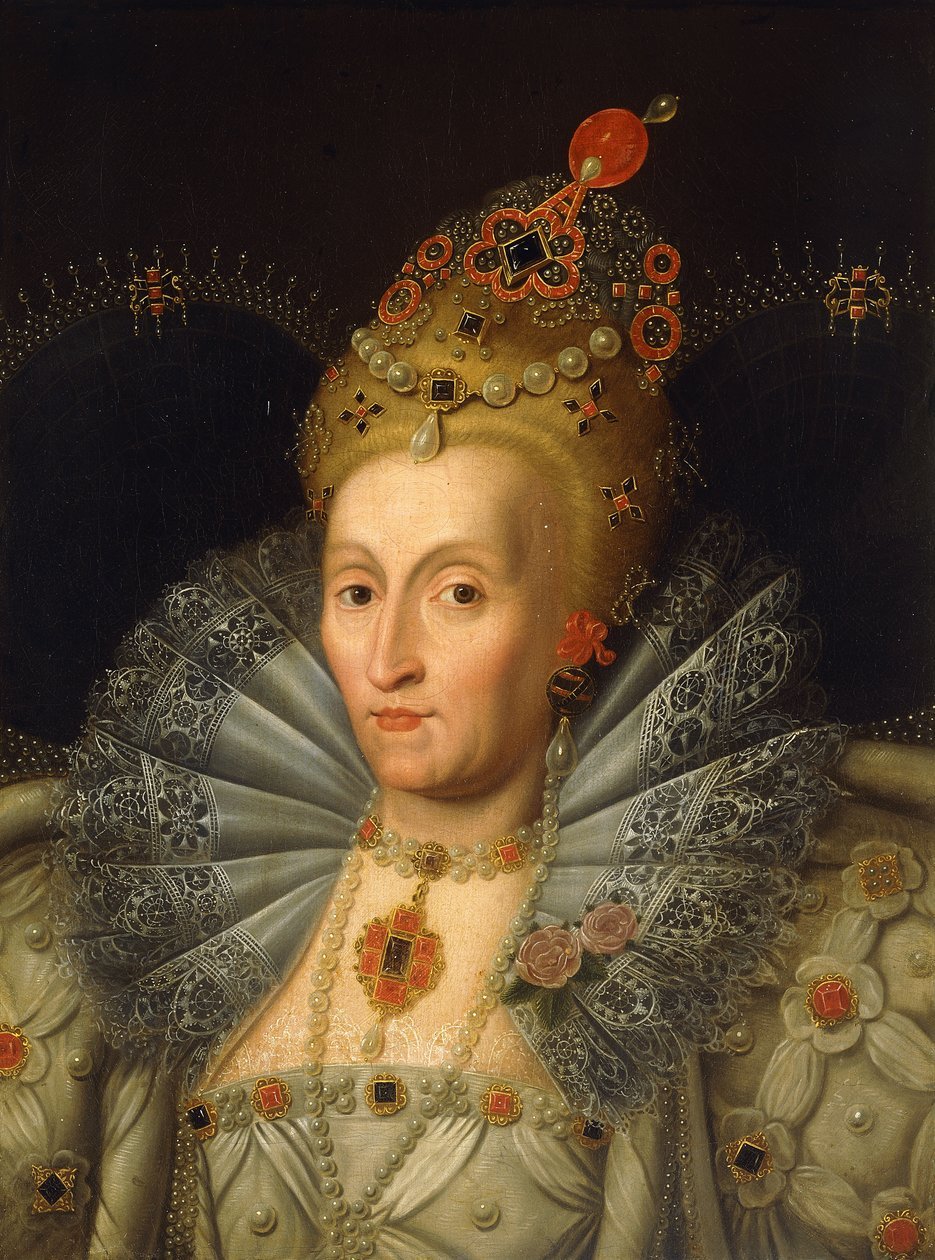 Solve Portrait of Queen Elizabeth I, bust length jigsaw puzzle online ...