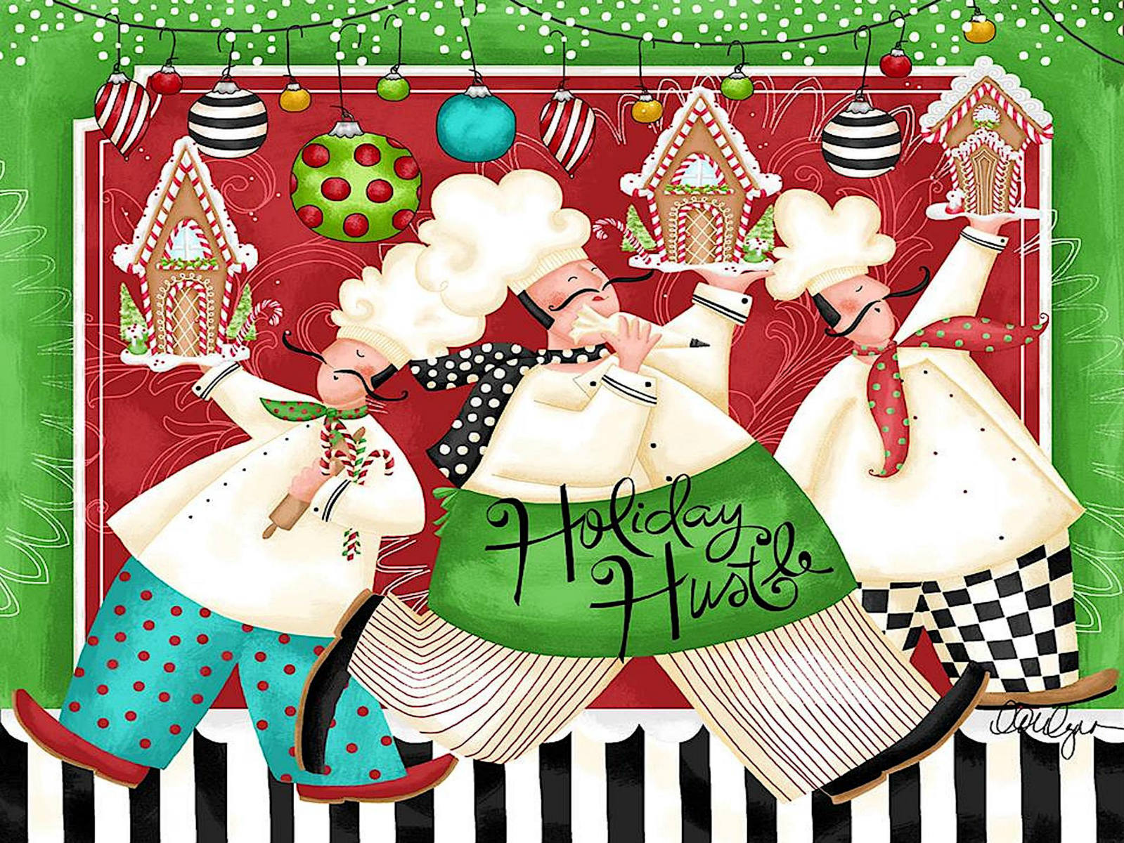 Solve Holiday Hustle jigsaw puzzle online with 540 pieces