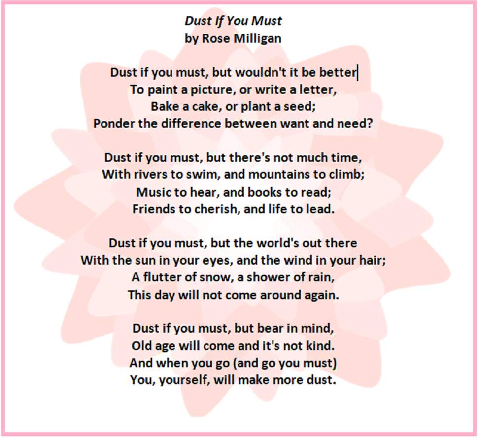 Solve Dust If You Must jigsaw puzzle online with 72 pieces