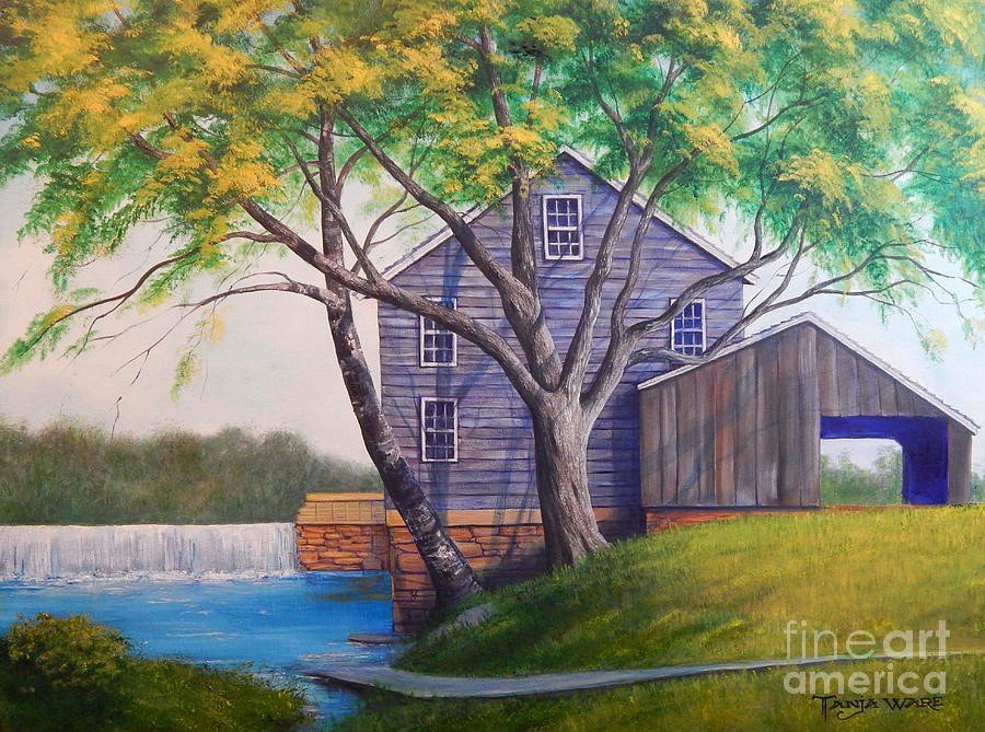 Solve Jolly Mill By Tanja Ware jigsaw puzzle online with 70 pieces