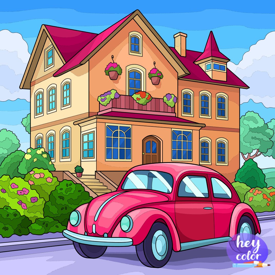 Solve Paint by numbers 712 jigsaw puzzle online with 81 pieces