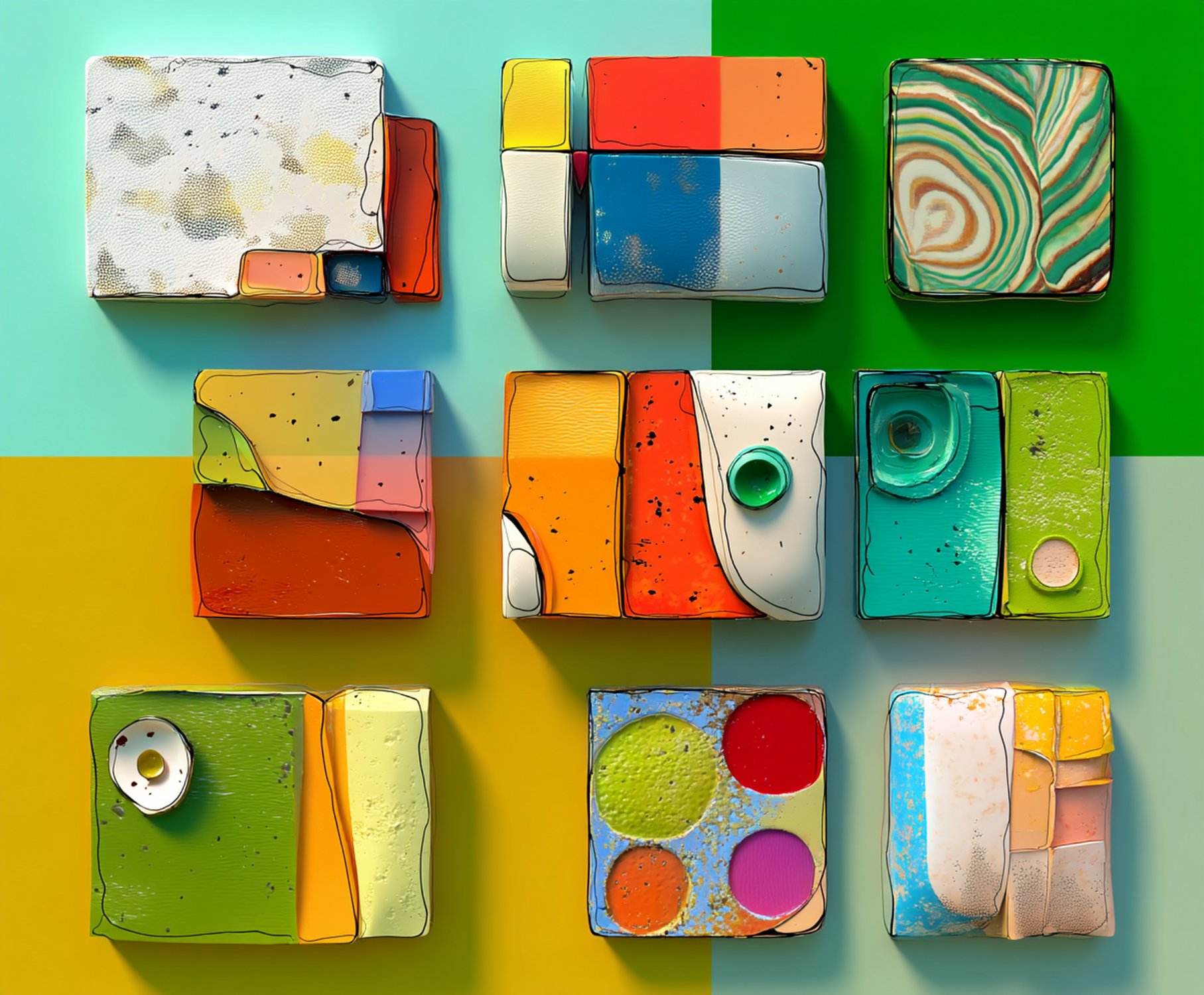 Perdu Pattern Puzzle | 598 pièces | Pattern | Jigidi