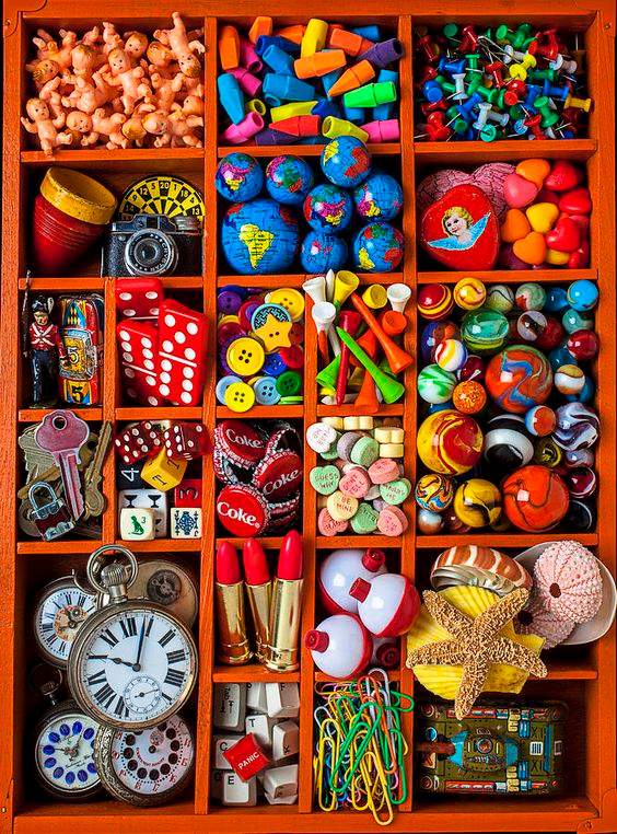 Shadow Puzzle Box Solve Shadow Box - find 3 numbers 3s (not Roman numerals) jigsaw puzzle ...