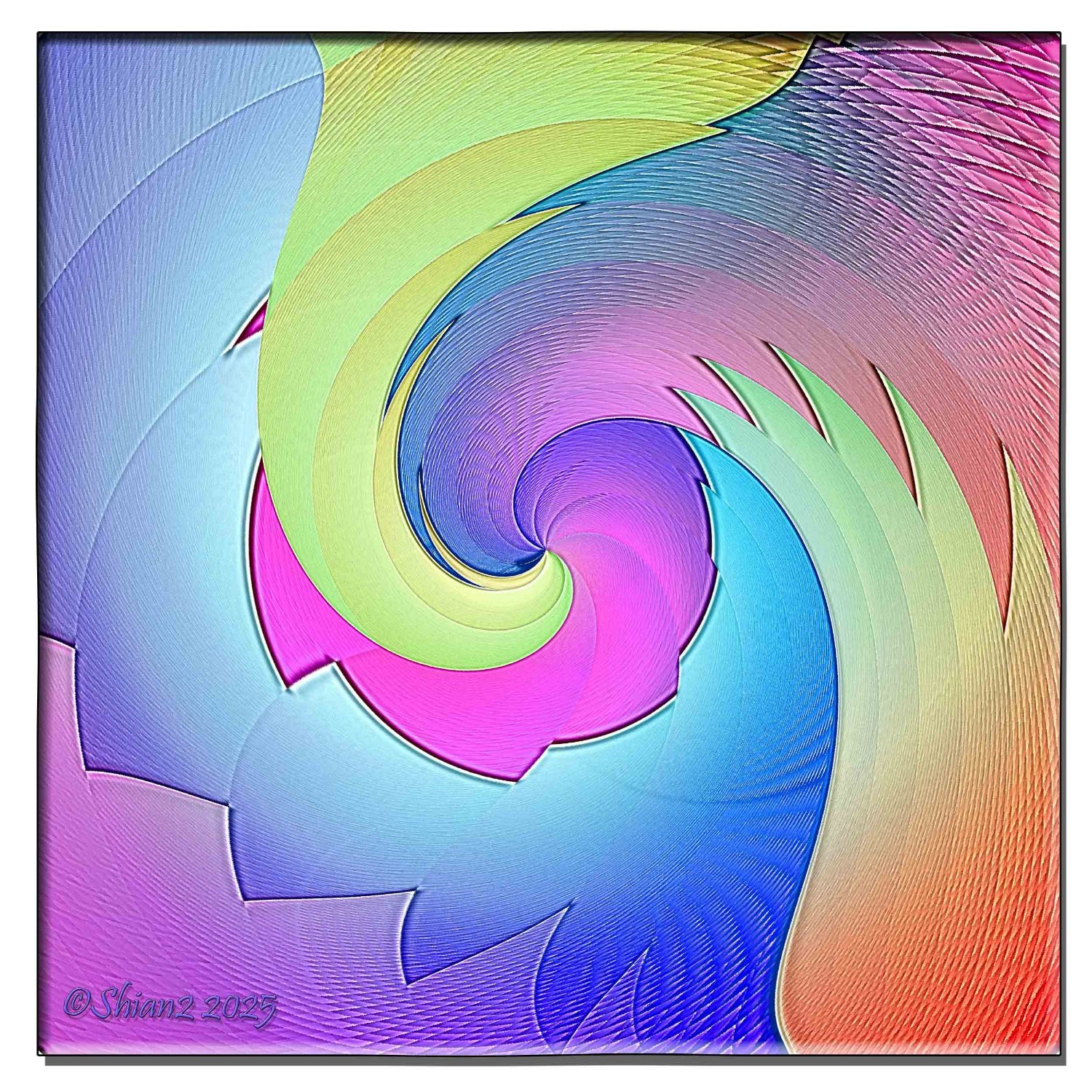 Solve A pretty Abstract jigsaw puzzle online with 121 pieces