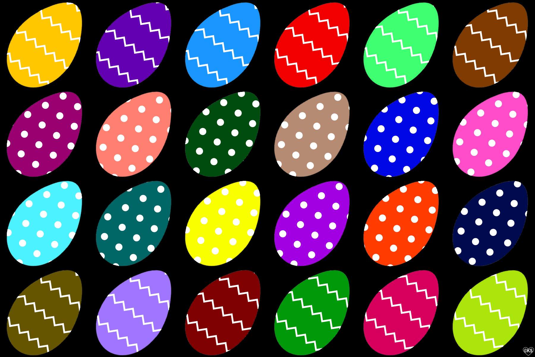 Solve Easter Eggs!! ~ L jigsaw puzzle online with 216 pieces